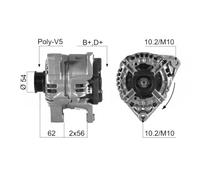Alternatore per Opel Astra 1.4 1.2 16V G Sports Tourer 1.2 16V Combo 1.4 16V