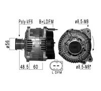 Alternatore per Seat Exeo 2.0 Tdi Audi A3 2.0 Tdi 0 121 715 103 0 986 081 230