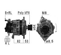 Alternatore per Suzuki Jimny 1.5 Ddis 4X4 31400-84A10 31400-84A11 553659RI