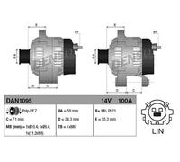 DENSO DAN1095 Alternatore