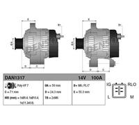 Alternatore trifase DENSO DAN1317