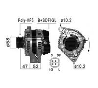 Alternatore per Toyota Avensis Verso Corolla Previa