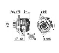 Alternatore per Toyota Corolla Avensis