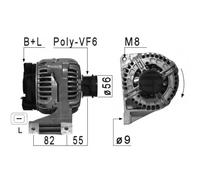 Alternatore per Volvo C70 2.5 2.0 T 2.3 T-5 2.3 T5 2.4 T 2.5 T S70 2.0 2.3