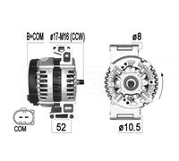 Alternatore per Volvo S80 II 3.2 II T6 Awd V70 3.2 Awd T6 Awd S60 T6 Awd V70 3.2