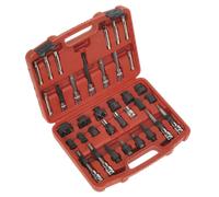 Alternatore Ruota Libera Puleggia Set Rimozione 35pc - Sealey SX404 Nuovo