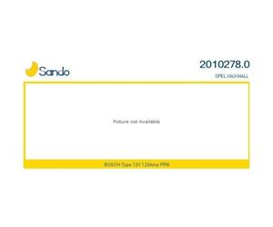 Alternatore Sando 2010278.0 per Opel