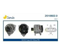 Alternatore Sando 2010602.0 per Iveco Cummins