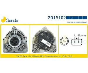 Alternatore SANDO 2015102.1