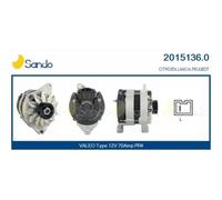 Alternatore Sando 2015136.0 per Mitsubishi Citroën/peugeot