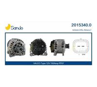 Alternatore Sando 2015340.0 per Nissan Opel Renault General Motors