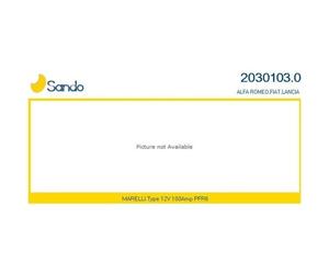 Alternatore Sando 2030103.0 per Alfa Romeo Fiat