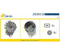Alternatore 55A FIAT CINQUECENTO (170_) 0.9 29KW SENZA ARIA CONDIZIONATA