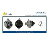CASCO Alternatore Generatore 140A 12V per Opel Zafira B 1.9 CDTI 1.6 16V 4x4