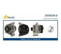 Casco Alternatore CAL30234AS con puleggia cinghia Poly-V per Lancia Fiat Ford