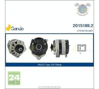 Alternatore Sando per CITROEN C5 III CX II I C25 PEUGEOT 604 J5 #pq
