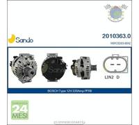 Alternatore Sando per MERCEDES L 320 S R 350 280 M ML