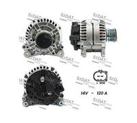Alternatore Sidat A12BH0011A2 per Audi Ford Seat Skoda VW Vag