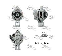 Alternatore Sidat A12MH0344A2 per Honda Mitsubishi
