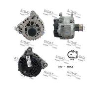 Alternatore Sidat A12VA0097 per Audi Seat Skoda VW Vag