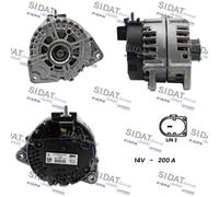 Alternatore SIDAT-FISPA 200A - A12VA1237 per MERCEDES W213)