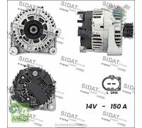 Alternatore Sidat per BMW X5 E53 3.0 X3 E83 xDrive 2.0 7 E38 730 5 E39 530 525