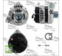 Alternatore Sidat per CASE IH MAXXUM PUMA NEW HOLLAND T7 T6 STEYR KOMPAKT PROFI