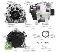 Alternatore Sidat per CITROEN BERLINGO JUMPY I XSARA C15 FIAT SCUDO PEUGEOT EXP