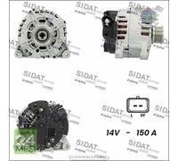 Alternatore Sidat per CITROEN BERLINGO JUMPY II JUMPER I XSARA C5 III C3 C4 #mq