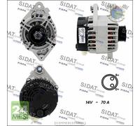 Alternatore Sidat per CITROEN C1 PEUGEOT 107 TOYOTA AYGO #id