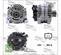 Alternatore Sidat per FIAT 500X JEEP RENEGADE