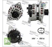 Alternatore Sidat per FIAT DUCATO IVECO DAILY III IV V ##5