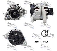 SIDAT A12BH0080A2 Alternatore