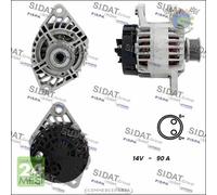 Alternatore Sidat per FIAT STILO BRAVO IDEA LANCIA MUSA