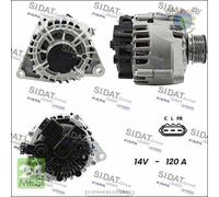 Alternatore Sidat per HYUNDAI ix20 i30 KIA VENGA CEE'D PRO