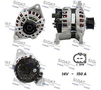 SIDAT ALTERNATORE Adatto per FIAT Ducato (250) - IVECO Daily III e Daily IV/V