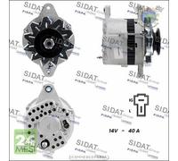 Alternatore Sidat per MARUTI 800 SUBARU REX SUZUKI SUPER SJ410 ALTO TOYOTA CORO