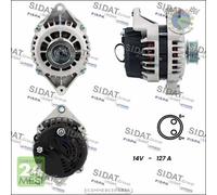 Alternatore Sidat per OPEL SPEEDSTER ZAFIRA B A / VECTRA C MERIVA CORSA ASTRA H