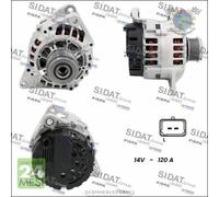 Alternatore Sidat per RENAULT SCENIC MEGANE Megane MASTER LAGUNA KANGOO ESPA #ra