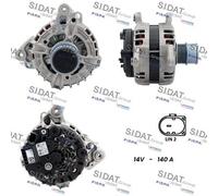Alternatore SIDAT per Vw, Seat, Audi