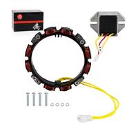 Alternatore Statore Bobina 2Pin w/Regolatore Per Briggs & Stratton Motori 10-16 Amp 592830 Sostituisce per OEM 592830, 696458, 691064, 393295 845907 394890 797375