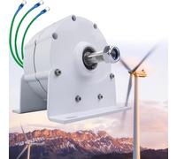 Alternatore trifase, Generatore di motori elettrici a magneti permanenti NdFeB, generatore di corrente alternata portatile, 48V, 12000W