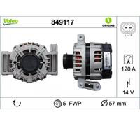 Alternatore VALEO 120A - 849117 per