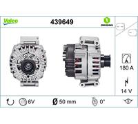 Alternatore VALEO 180A - 439649 per MERCEDES CLS (C219)