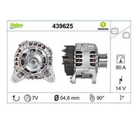 Alternatore Valeo 439625 Valeo Origins New Oe Technology per Renault