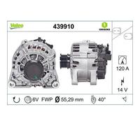 Alternatore Valeo 439910 Valeo Origins New Oe Technology per Ford Volvo
