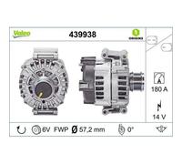 Alternatore Valeo 439938 Valeo Origins New Oe Technology per Audi Porsche