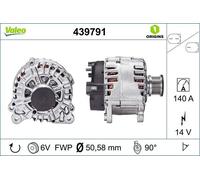Alternatore valeo per AUDI A3 1.6 TDI 439791