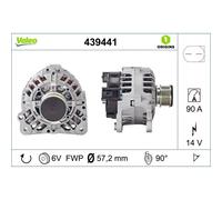 Alternatore Valeo Per Audi Ford Seat Skoda VW