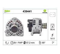 Alternatore Valeo per Audi Ford Seat Skoda VW